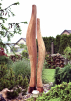 dřevěná zahradní socha Modlitba dub 190 cm 