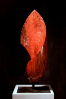 Dřevěná socha - Červené Poupě 