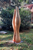 dřevěná socha do zahrady - Modlitba 160 cm 